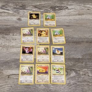 Pokemon Trading Cards: Lots Of 11